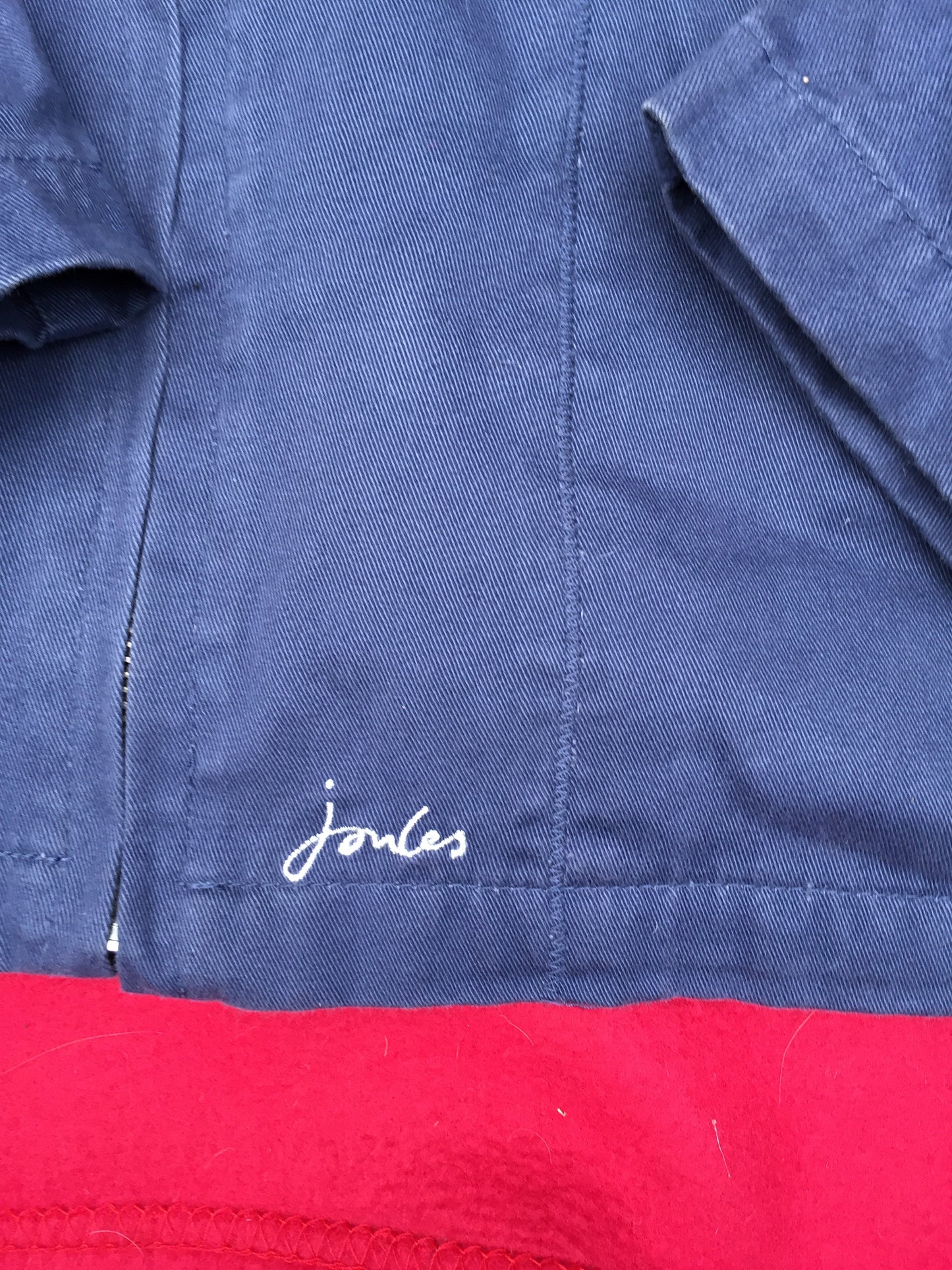 Joules lightweight thin coat navy size XL FREE POSTAGE