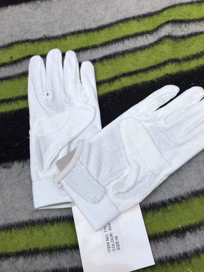 new cotton gloves with bobbly grips FREE POSTAGE