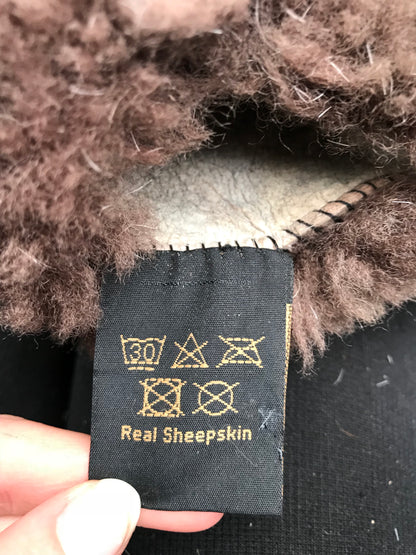 Caldene real sheepskin girth sleeve brown 29” FREE POSTAGE