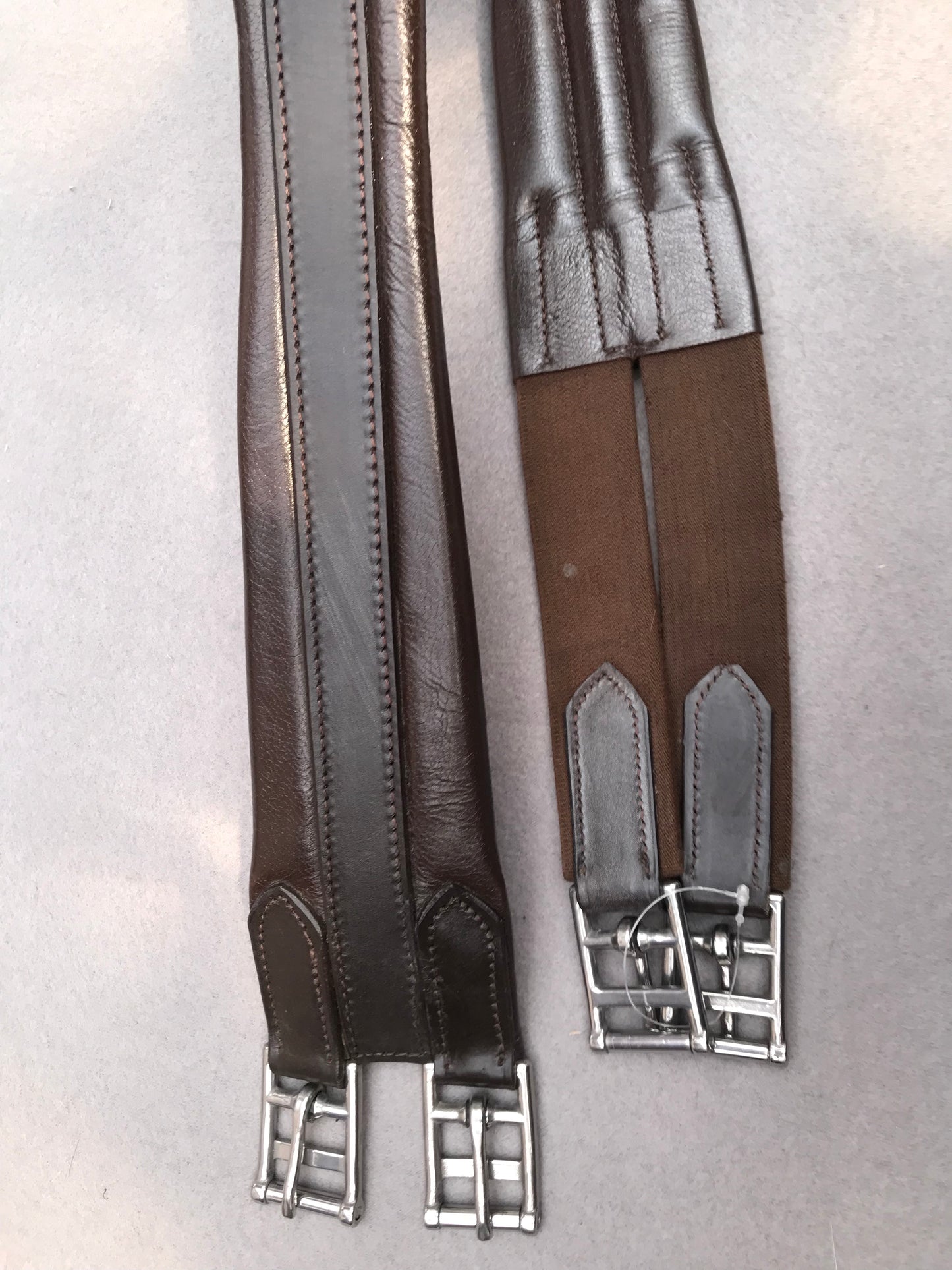 NEW brown soft leather girth FREE POSTAGE