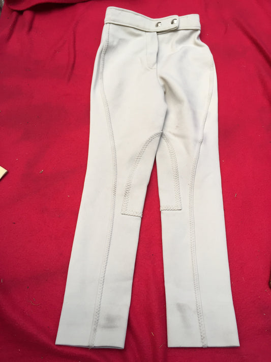 French sportswear cream childrens jodhpurs size 20R FREE POSTAGE