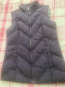 Purple side 8 gilet with zip fastening FREE POSTAGE🟢