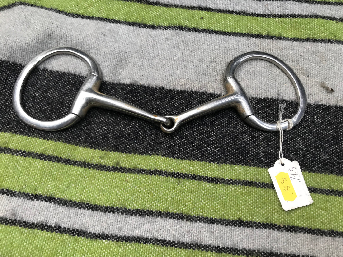 5.5” eggbutt snaffle FREE POSTAGE