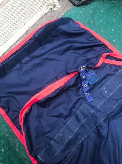 5’6 navy cotton sheet with buckle chest and velcro FREE POSTAGE