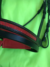 New red bling bridles on both black and brown leather FREE POSTAGE❤️