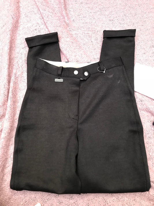 BRAND NEW black harry hall jodhpurs size 26” FREE POSTAGE