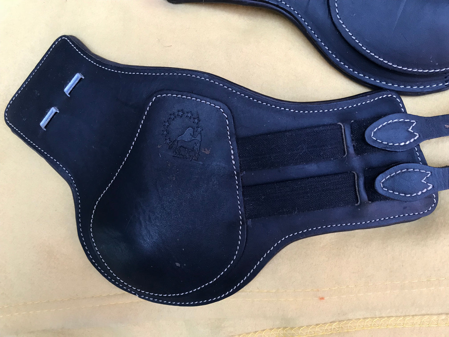 Euro style black fetlock boots size 3 (large) FREE POSTAGE