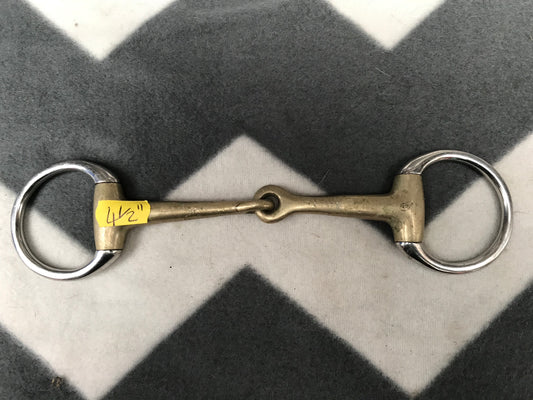 Eggbutt snaffle 4 1/2”
