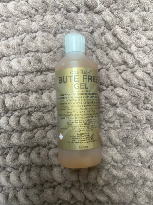 New Gold Label Bute free gel
