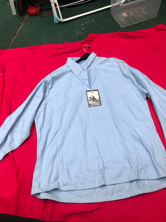 New Harry Hall polo shirt light blue size XL FREE POSTAGE