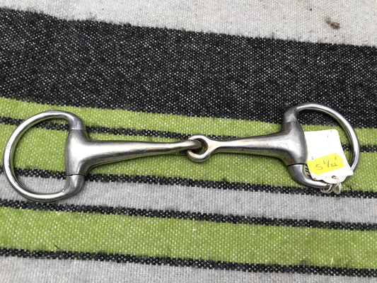 5 1/4” eggbutt snaffle