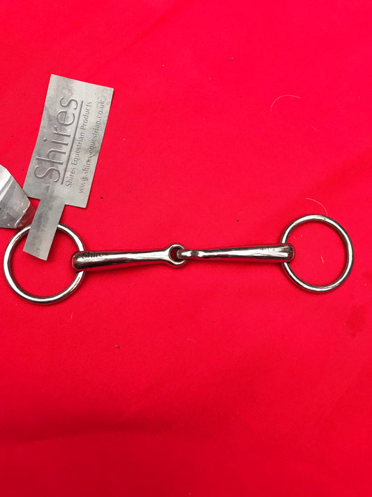 4-1/2” Shires loose ring snaffle