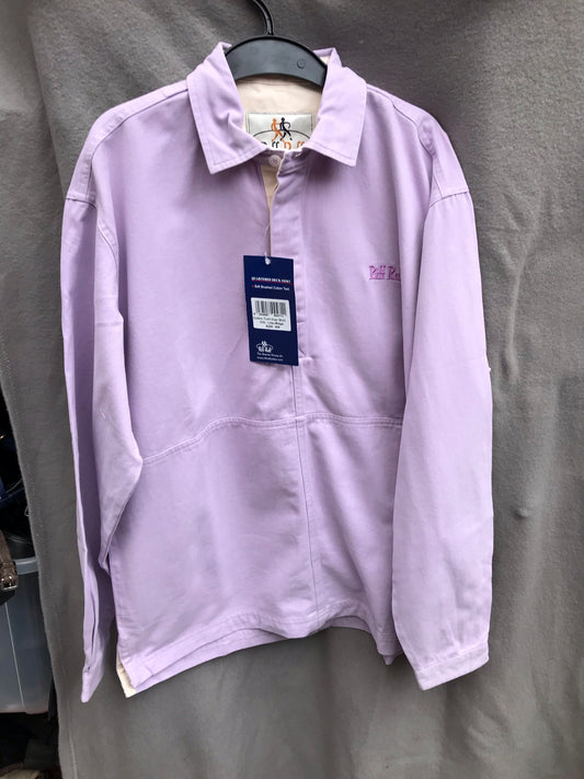 new riff raff purple cotton twill over shirt size SM FREE POSTAGE