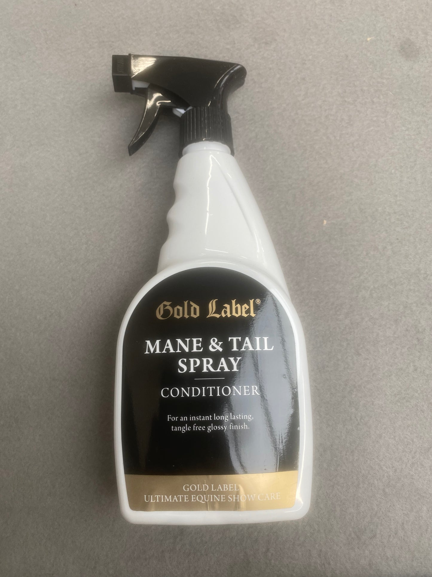 New gold label mane and tail spray conditioner