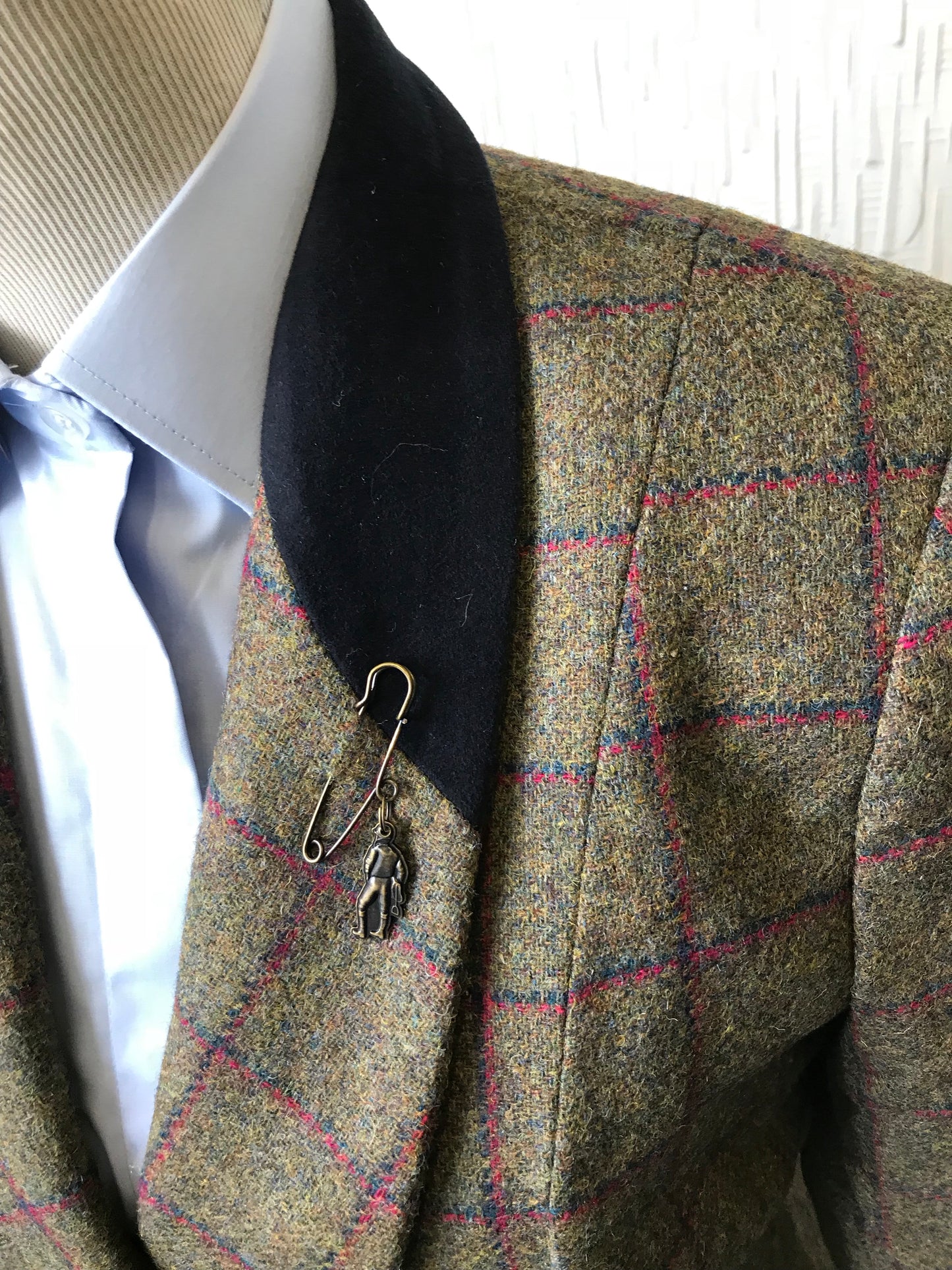 Jack Murphy Karen tweed beenbo tweed jacket size uk 12 (36) FREE POSTAGE 🔵