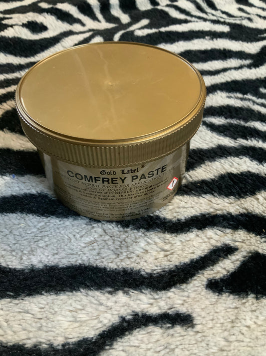New gold label comfrey paste
