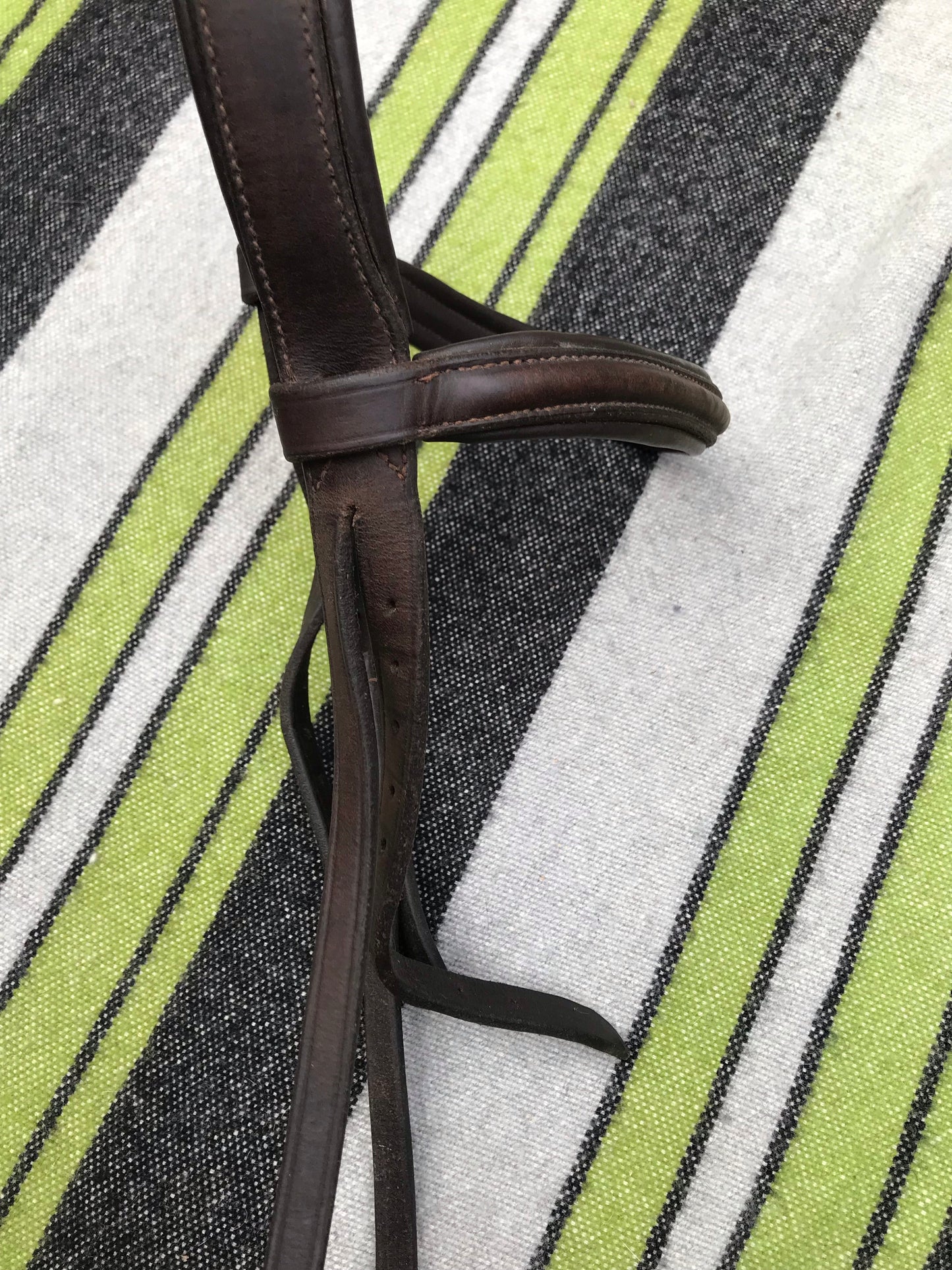 heritage X full brown leather bridle part FREE POSTAGE