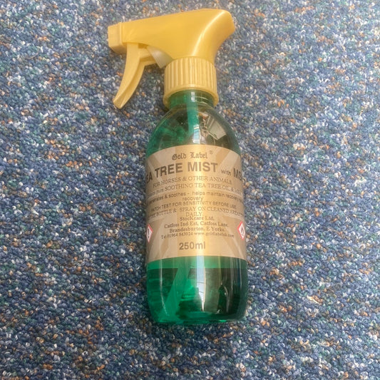 New gold label tea tree mist spray 250ml