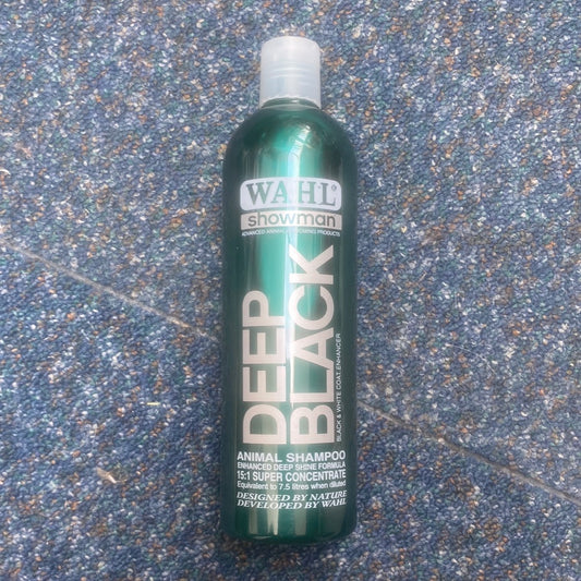 New whal showman deep black shampoo