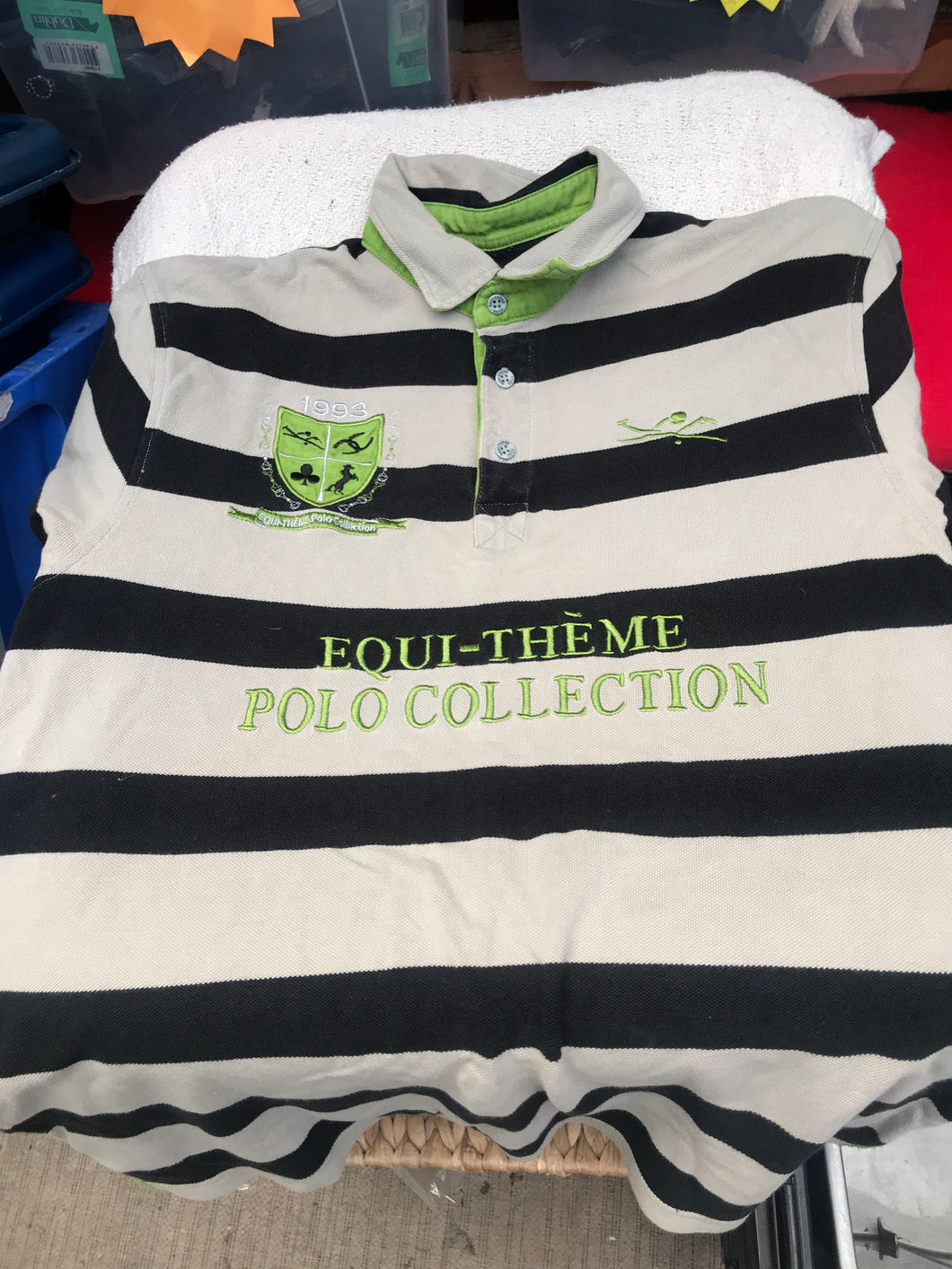Equi-Thème polo t-shirt size large(16-18)FREE POSTAGE