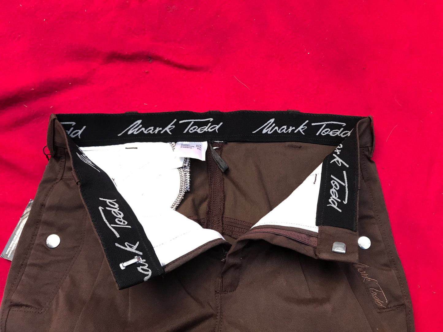 new mark todd breeches brown size approx 16 FREE POSTAGE