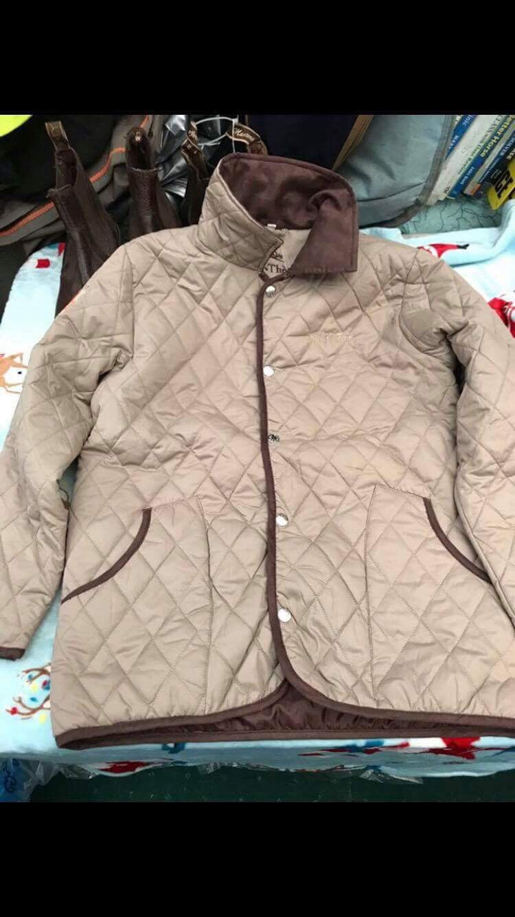 Equi-theme quilted jacket new size 14