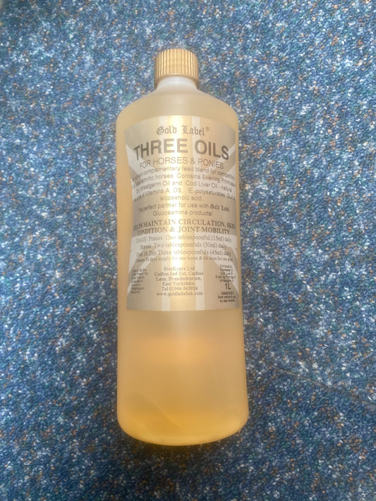 New gold label three oils 1L FREE POSTAGE✅