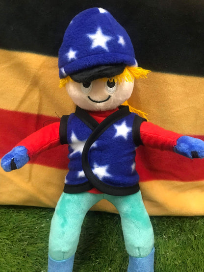 New rider hat cover and waistcoat blue 🟢