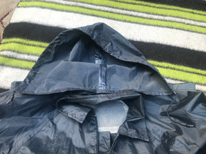 champion navy rain coat size small FREE POSTAGE