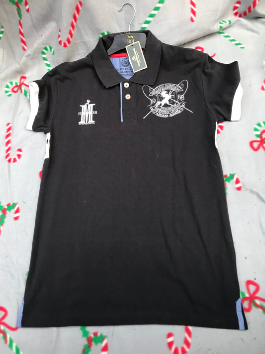 New Mountain Horse Small NAVY  polo shirt FREE POSTAGE