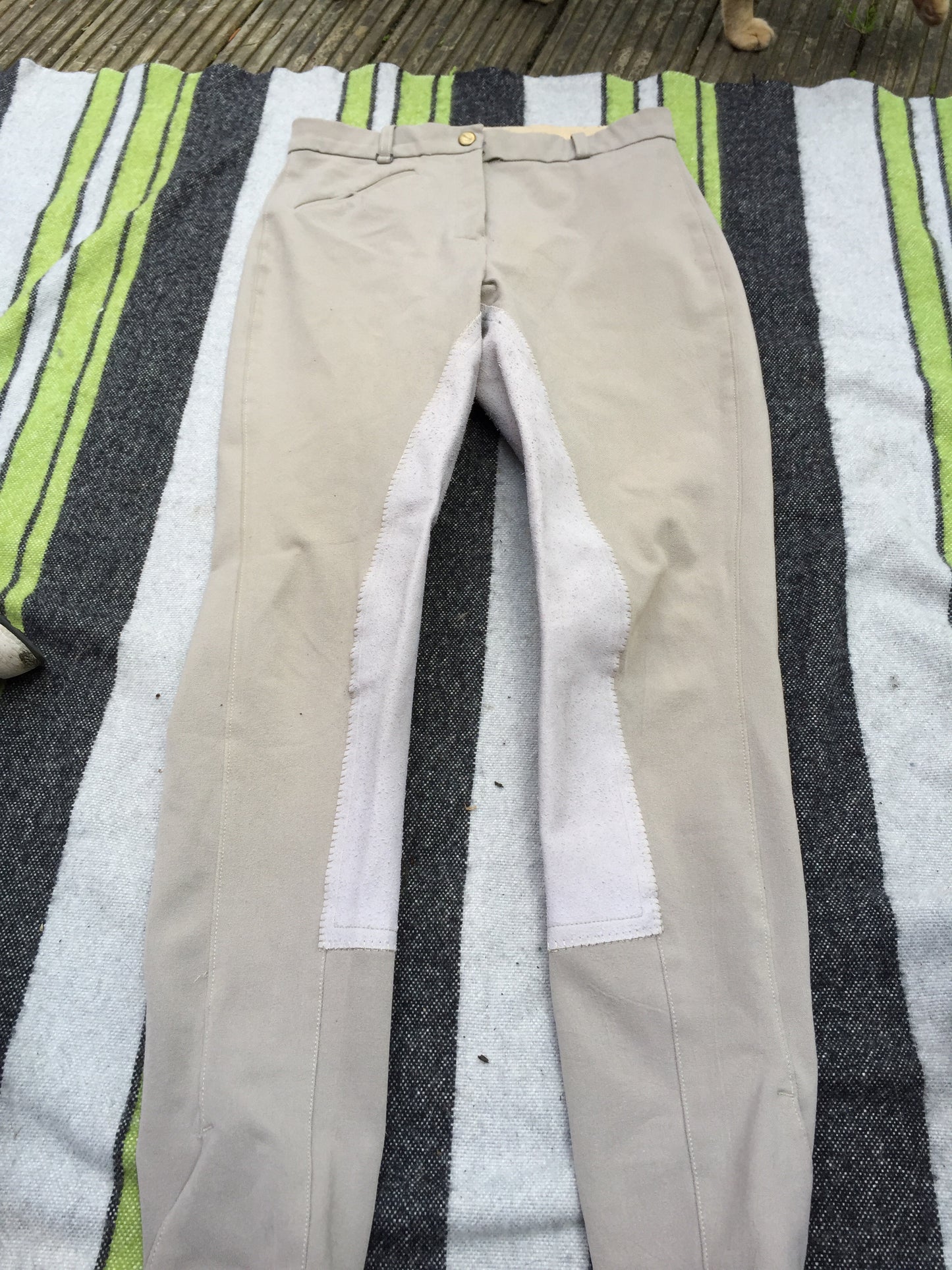 Loveson beige breeches  size 26 regular (size 8) FREE POSTAGE