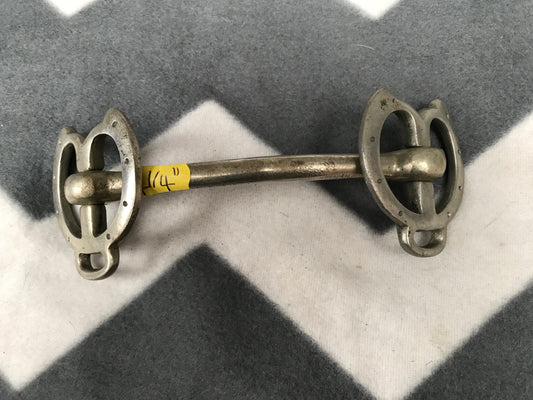 Stallion straight bar bits brass 4 1/4”