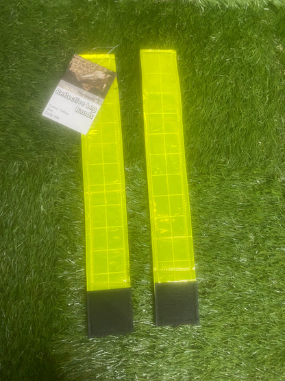 New harlequin reflective leg bands 35cm 🟢