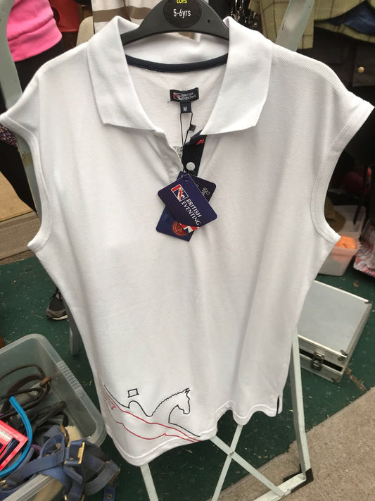 British Show jumping polo top size 12
