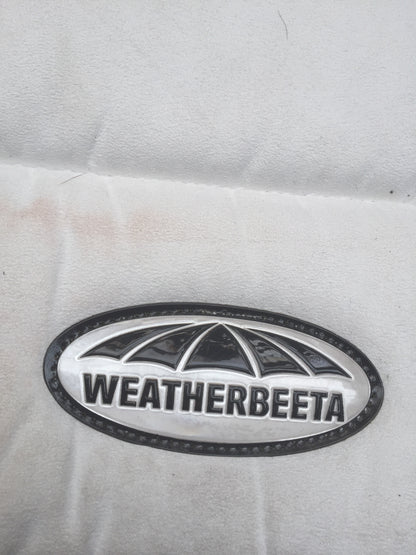 Weatherbeeta white saddle cloth full size thick padded FREE POSTAGE