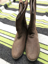 brown western/cowboy boots size 1 FREE POSTAGE ■