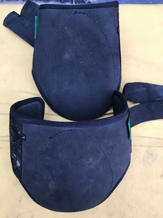 New equine wear black fetlock boots size large