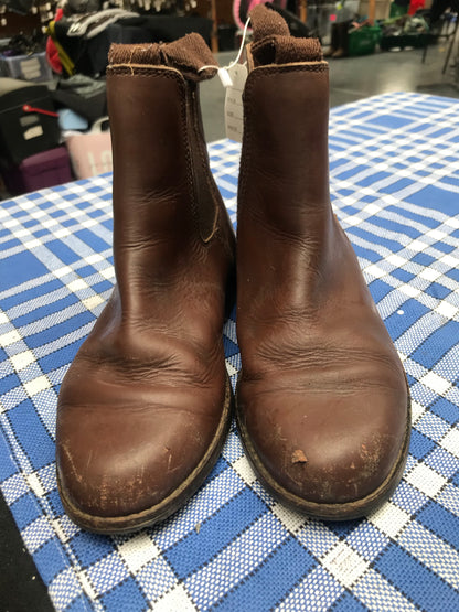 Brown leather size 3 jodhpur boot FREE POSTAGE ✅