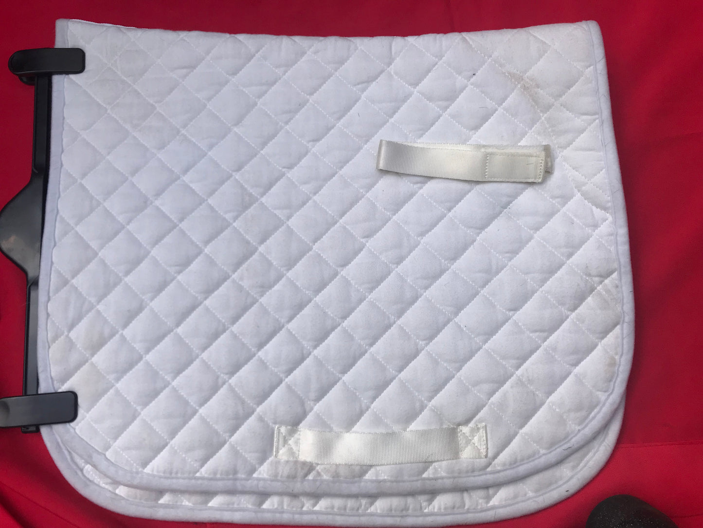 cottage craft dressage pony saddle cloth white FREE POSTAGE