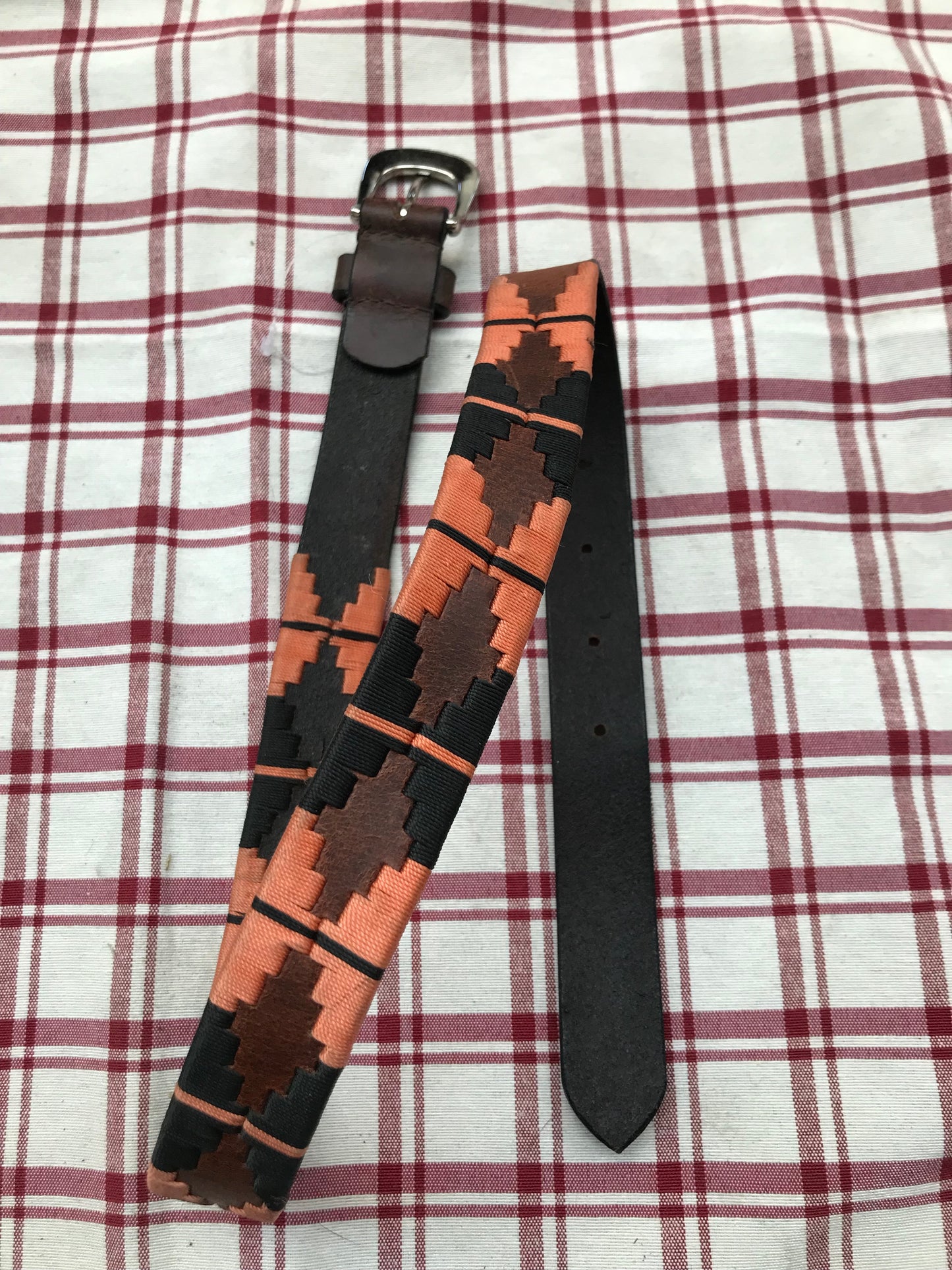 New black and orange polo style belts FREE POSTAGE*