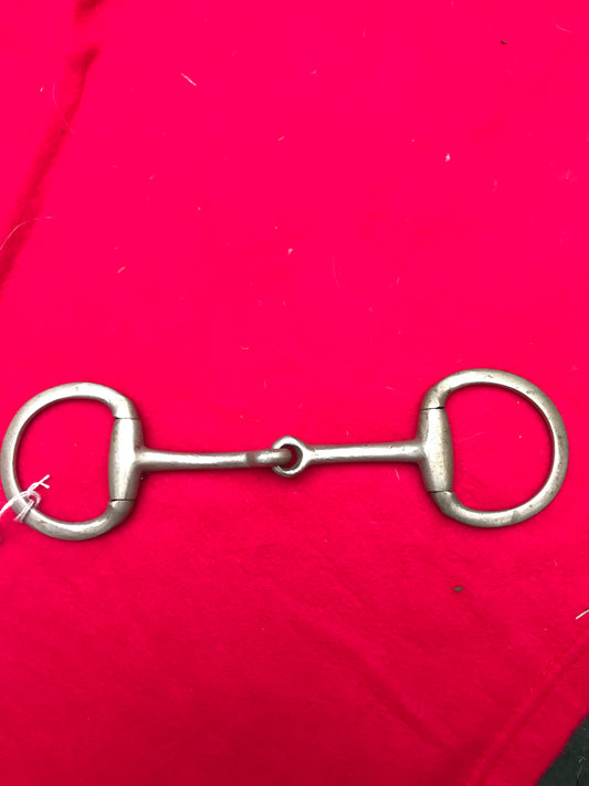 5” eggbutt snaffle Gold tiny