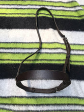 brown leather cob size nose band FREE POSTAGE