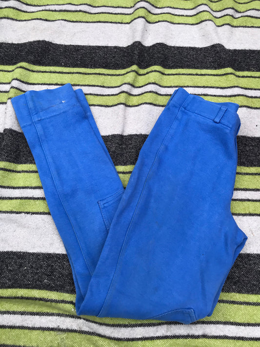 Dublin blue jodhpurs 26” waist size 8 FREE POSTAGE