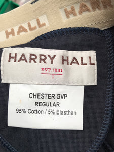 Harry hall navy jodhpurs size 8 (26) FREE POSTAGE
