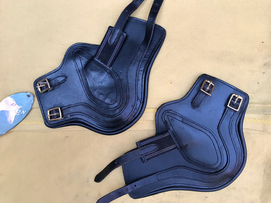 NEW Norton black fetlock boots size 2 (medium)