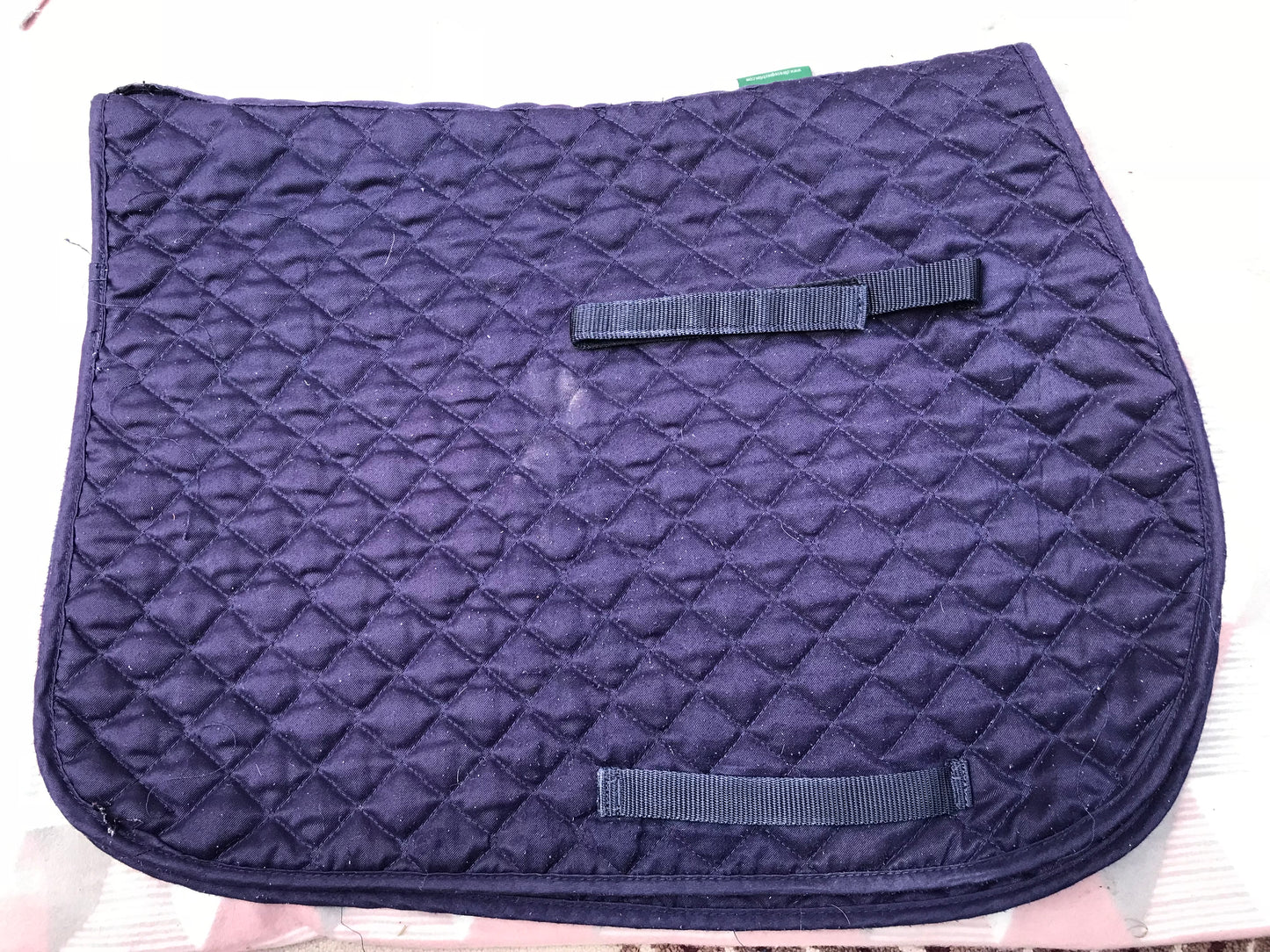 Wessex saddle cloth navy cob/full size FREE POSTAGE