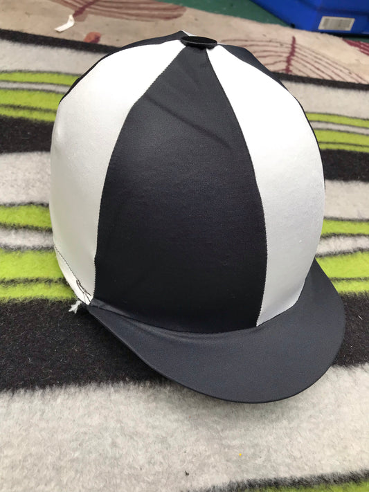 Black and white hat silk FREE POSTAGE 🟣