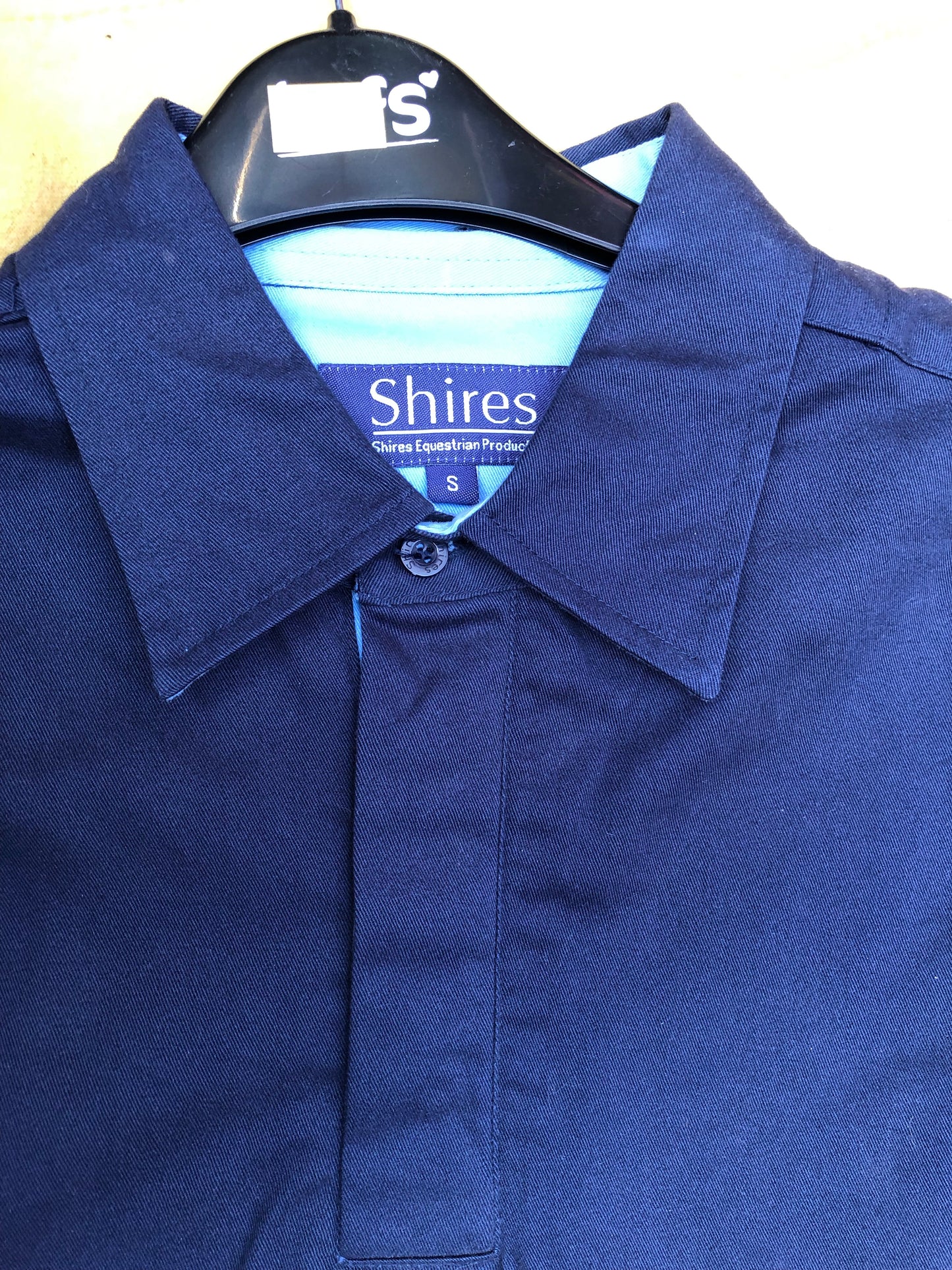 NEW shires long sleeve shirt pink/navy/blue/light blue size S/M/L/XL FREE POSTAGE