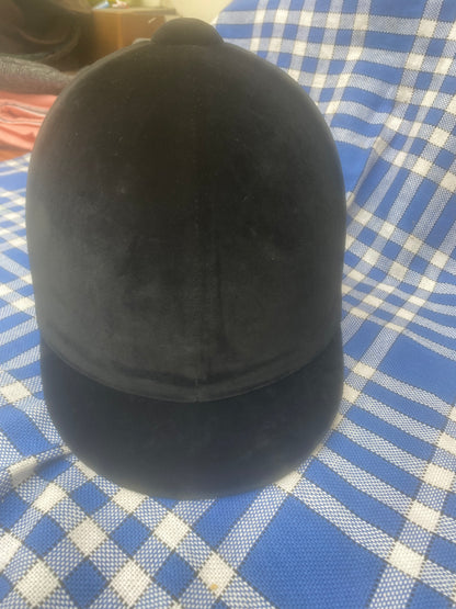New champion black velvet hat 62cm FREE POSTAGE❤️