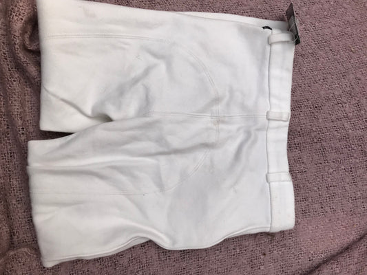 BRAND NEW white breeches size ladies 30L FREE POSTAGE
